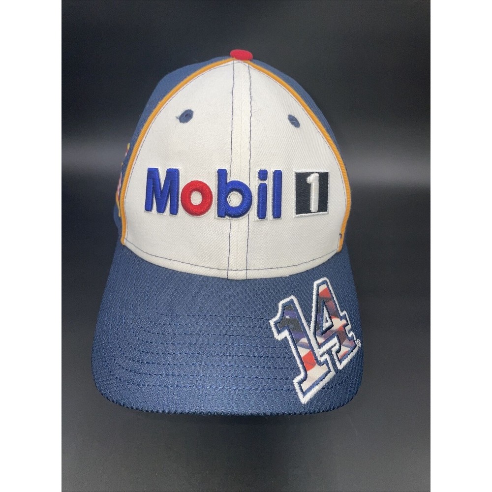Tony Stewart 2016 New Era #14 Mobil 1 American Salute Hat